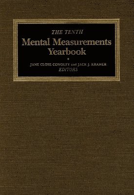 The Tenth Mental Measurements Yearbook 1