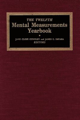 The Twelfth Mental Measurements Yearbook 1