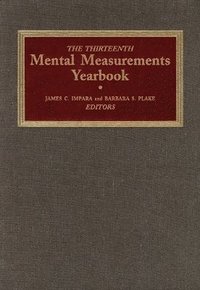bokomslag The Thirteenth Mental Measurements Yearbook