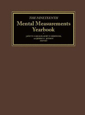 The Nineteenth Mental Measurements Yearbook 1