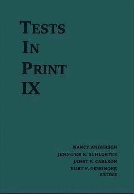 Tests in Print IX 1