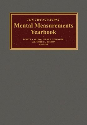 The Twenty-First Mental Measurements Yearbook 1