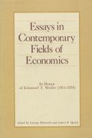 bokomslag Essays in Contemporary Fields of Economics