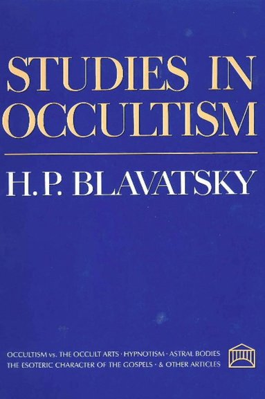 bokomslag Studies in Occultism