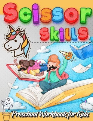 Coloring Book Happy Hour - Scissor Skills Preschool Workbook for Kids, Häftad