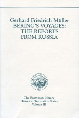 bokomslag Bering's Voyages