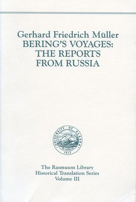 Gerhard Muller - Bering's Voyages, Häftad