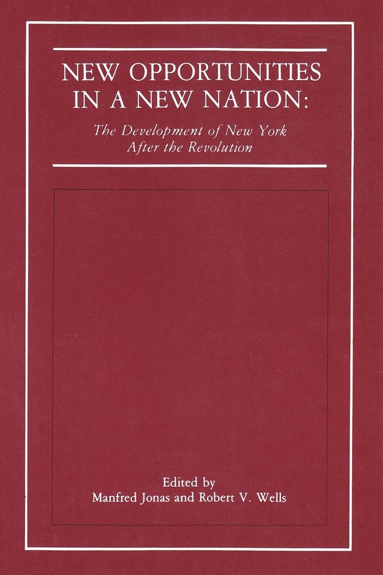 New Opportunities in a New Nation