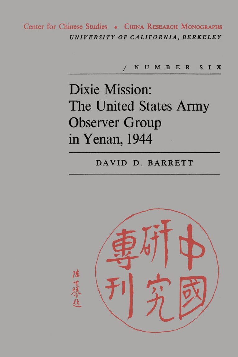David D. Barrett - Dixie Mission, Häftad