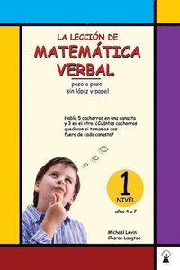 bokomslag La Leccion de Mathematica Verbal 1: paso a paso sin lápiz y papel