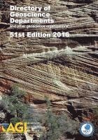 bokomslag Directory of Geoscience Departments 2016