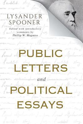 Public Letters and Political Essays 1