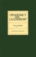 bokomslag Democracy & Leadership