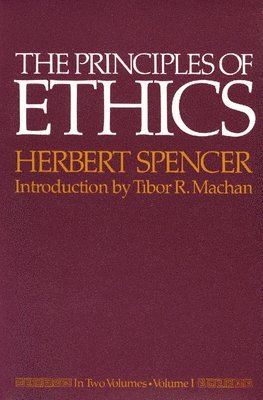 The Principles of Ethics: v. 1 1