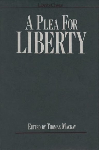 bokomslag Plea for Liberty