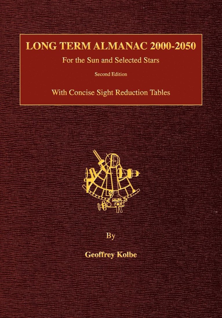 Geoffrey Kolbe - Long Term Almanac, Häftad