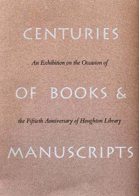 Centuries of Books and Manuscripts 1