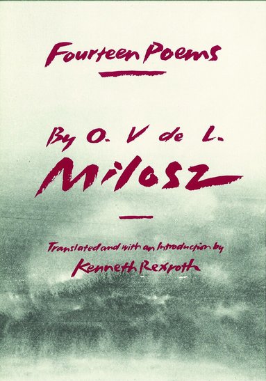 O.V. Milosz - Fourteen Poems, Häftad