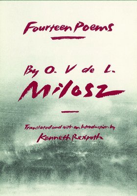 O.V. Milosz, O. V. Milosz - Fourteen Poems, Häftad