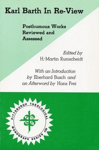 bokomslag Karl Barth in Re-View