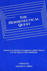 bokomslag The Hermeneutical Quest