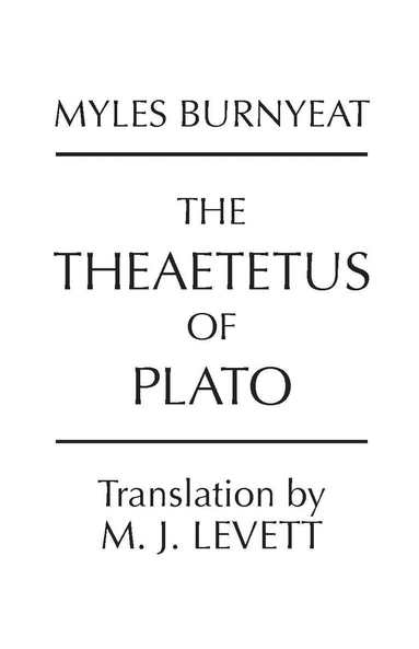 Plato - Theaetetus of Plato, Häftad