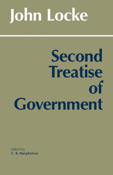 bokomslag Second Treatise of Government