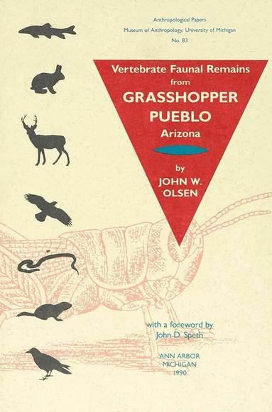 John W. Olsen - Vertebrate Faunal Remains from Grasshopper Pueblo, Arizona, Häftad