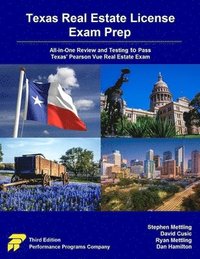 bokomslag Texas Real Estate License Exam Prep: All-in-One Review and Testing to Pass Texas' Pearson Vue Real Estate Exam