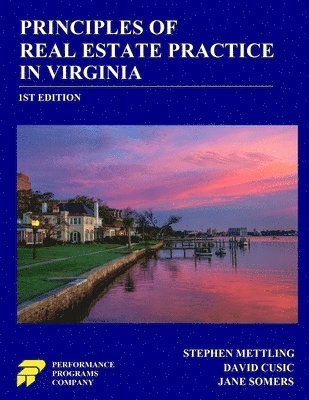 bokomslag Principles of Real Estate Practice in Virginia: 1st Edition