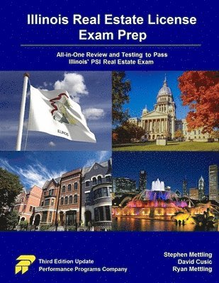 bokomslag Illinois Real Estate License Exam Prep