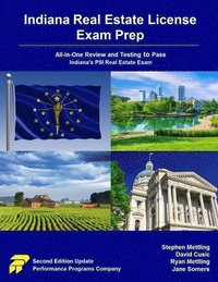 bokomslag Indiana Real Estate License Exam Prep: All-in-One Review and Testing to Pass Indiana's PSI Real Estate Exam
