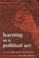 bokomslag Learning as a Political Act