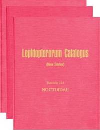 bokomslag Lepidopterorum Catalogus