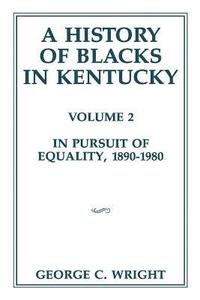 bokomslag A History of Blacks in Kentucky