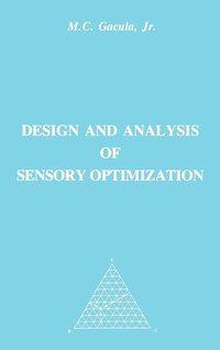 bokomslag Design and Analysis of Sensory Optimization