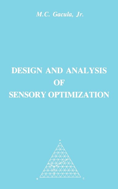 bokomslag Design and Analysis of Sensory Optimization