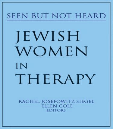 Rachel J Siegel, Ellen Cole - Jewish Women in Therapy, Häftad