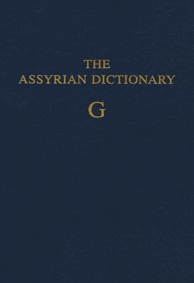 Assyrian Dictionary of the Oriental Institute of the University of Chicago, Volume 5, G 1