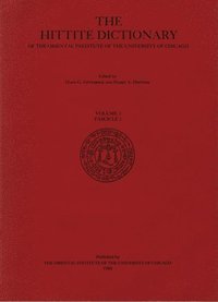 bokomslag Hittite Dictionary of the Oriental Institute of the University of Chicago Volume L-N, fascicle 1 (la- to ma-)