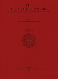 bokomslag Hittite Dictionary of the Oriental Institute of the University of Chicago Volume L-N, fascicle 2 (-ma to miyahuwant-)