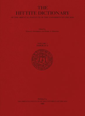 bokomslag Hittite Dictionary of the Oriental Institute of the University of Chicago Volume L-N, fascicle 2 (-ma to miyahuwant-)