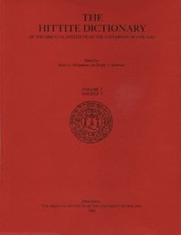 bokomslag Hittite Dictionary of the Oriental Institute of the University of Chicago Volume L-N, fascicle 3 (miyahuwant- to nai-)
