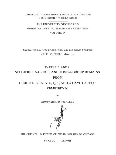 bokomslag Excavations Between Abu Simbel and the Sudan Frontier, Parts 2, 3, and 4