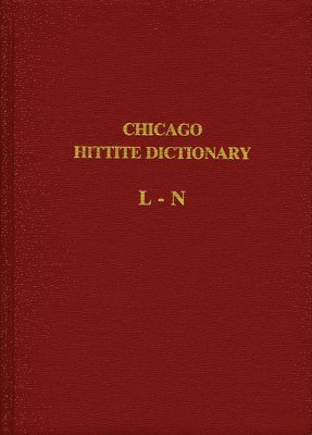 bokomslag Hittite Dictionary of the Oriental Institute of the University of Chicago Volume L-N, fascicle 4