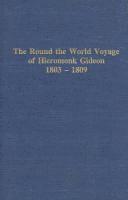 Round the World Voyage of Hieromonk Gideon 1803–1809