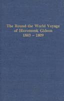 Round the World Voyage of Hieromonk Gideon 18031809 1