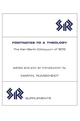 Footnotes To A Theology 1