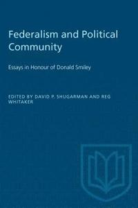 bokomslag Federalism and Political Community