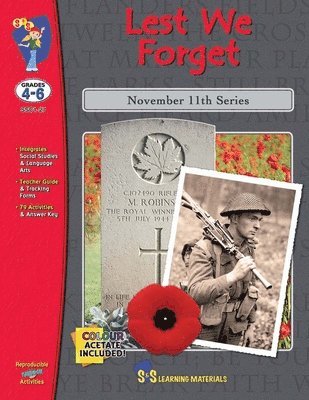 bokomslag Lest We Forget Grades 4-6